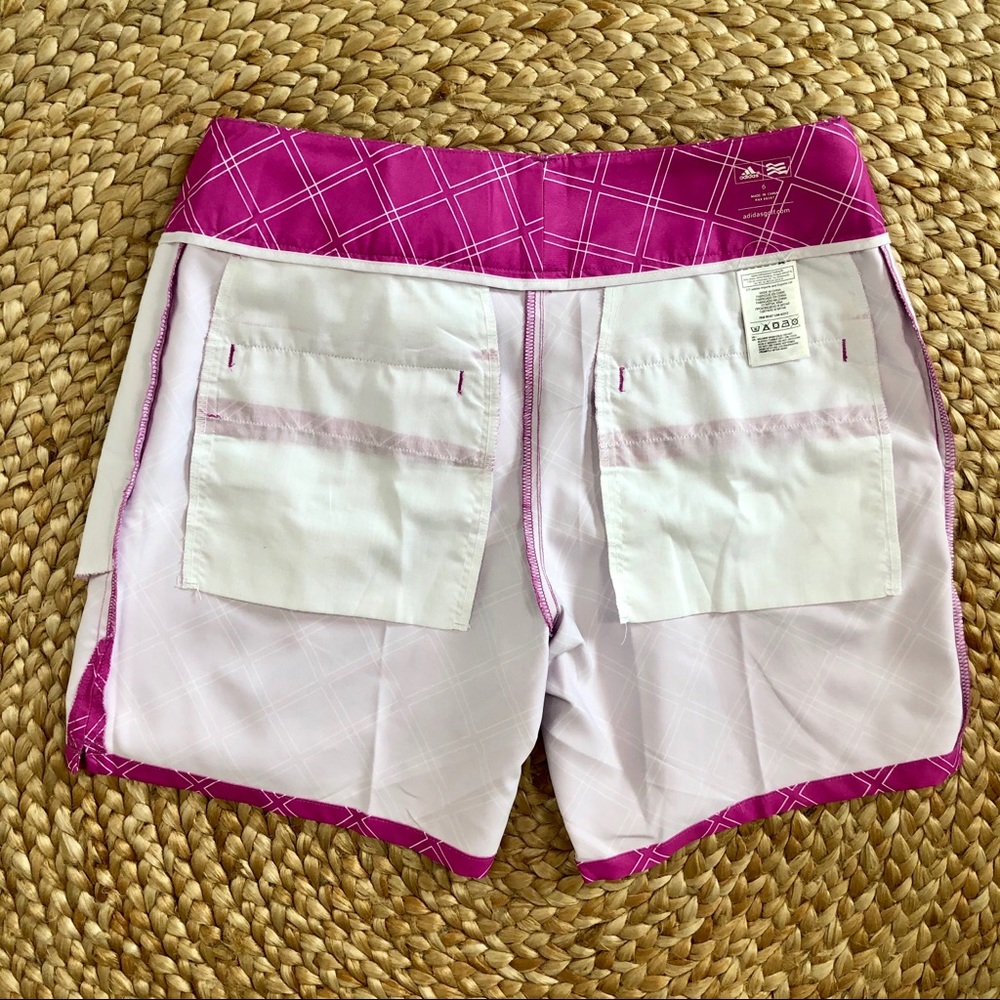 Adidas |Golf Climalite Diamond Print Shorts - Picture 10 of 11